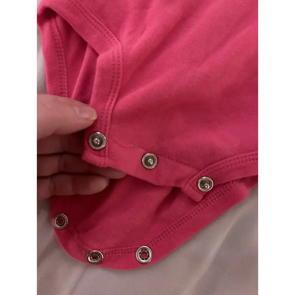 Carter and Jumping Beans Aunt Pink Onesie And Shirt